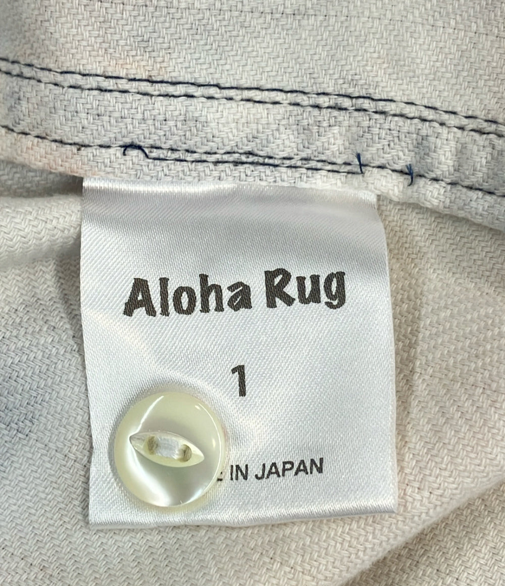 美品 Aloha Rug 長袖シャツ chess メンズ SIZE 1 アロハラグ