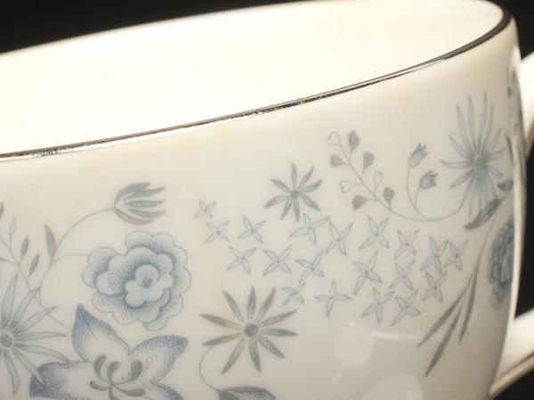 WEDGWOOD カップ&ソーサー 2客セット ペア ベル フルール BELLE FLEUR ウェッジウッド