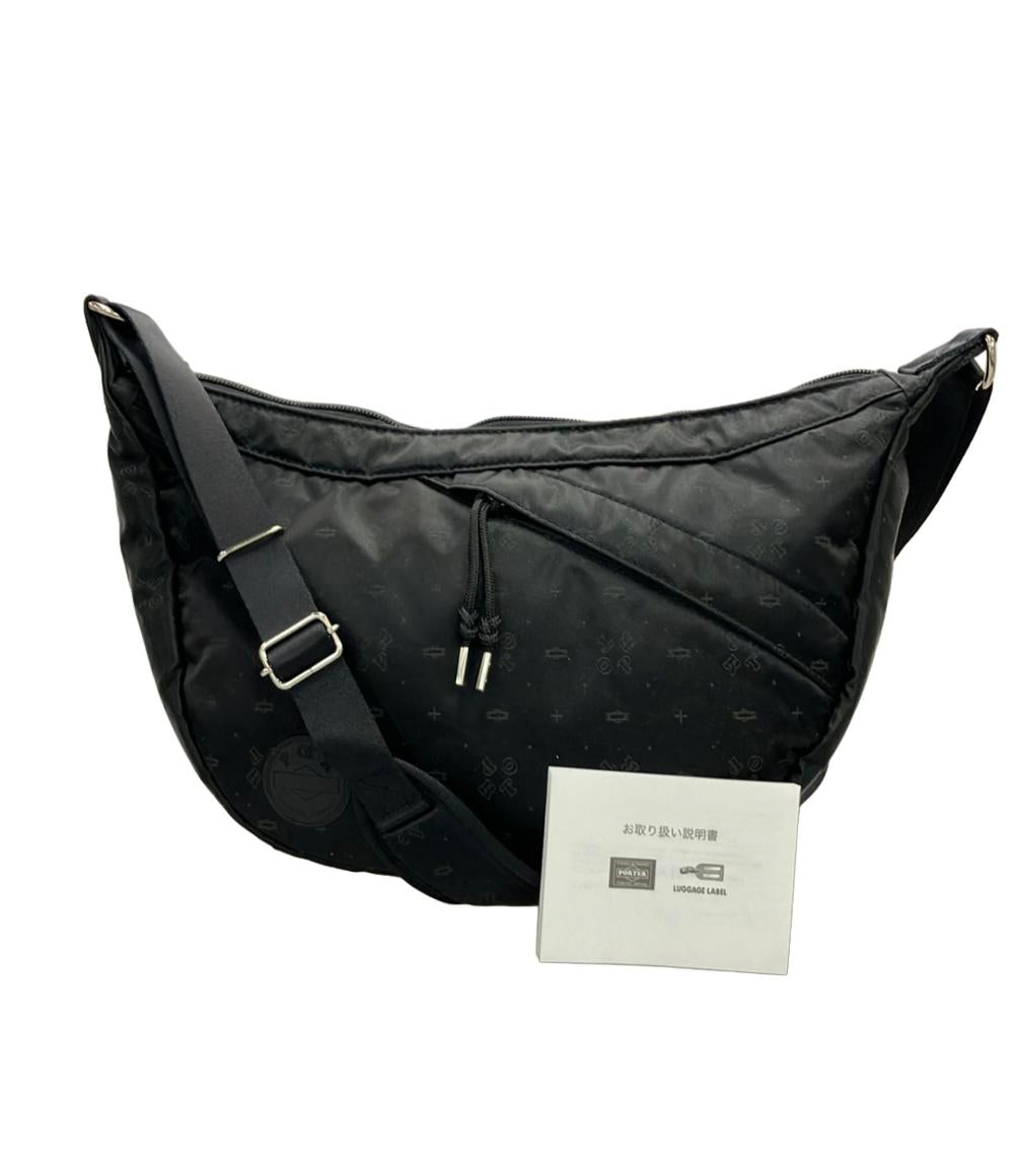 美品 PORTER ショルダーバッグ 斜め掛け ナイロン モノグラム 998 19525 ユニセックス ポーター