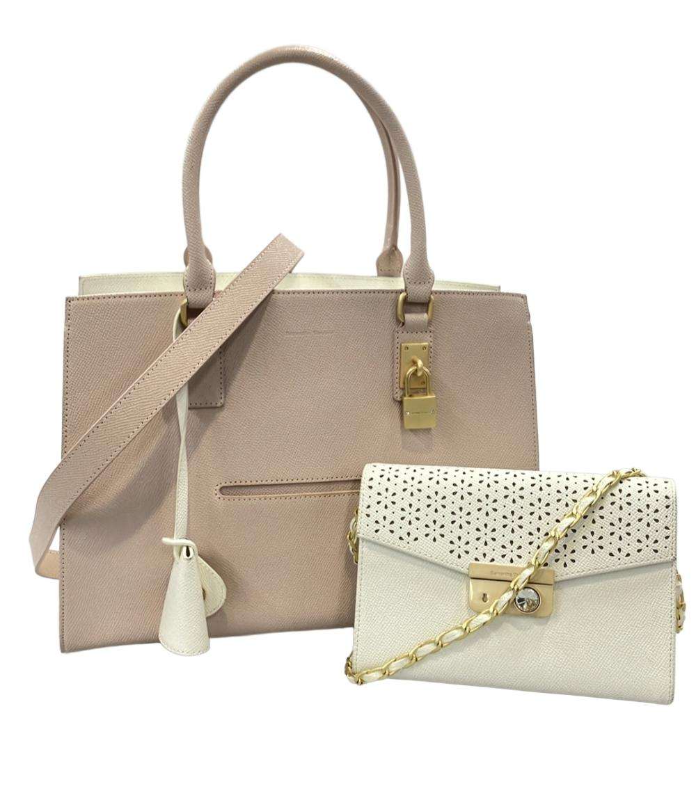 Samantha Thavasa 2WAY ハンドバッグ ショルダーバッグ 斜め掛け レディース サマンサタバサ