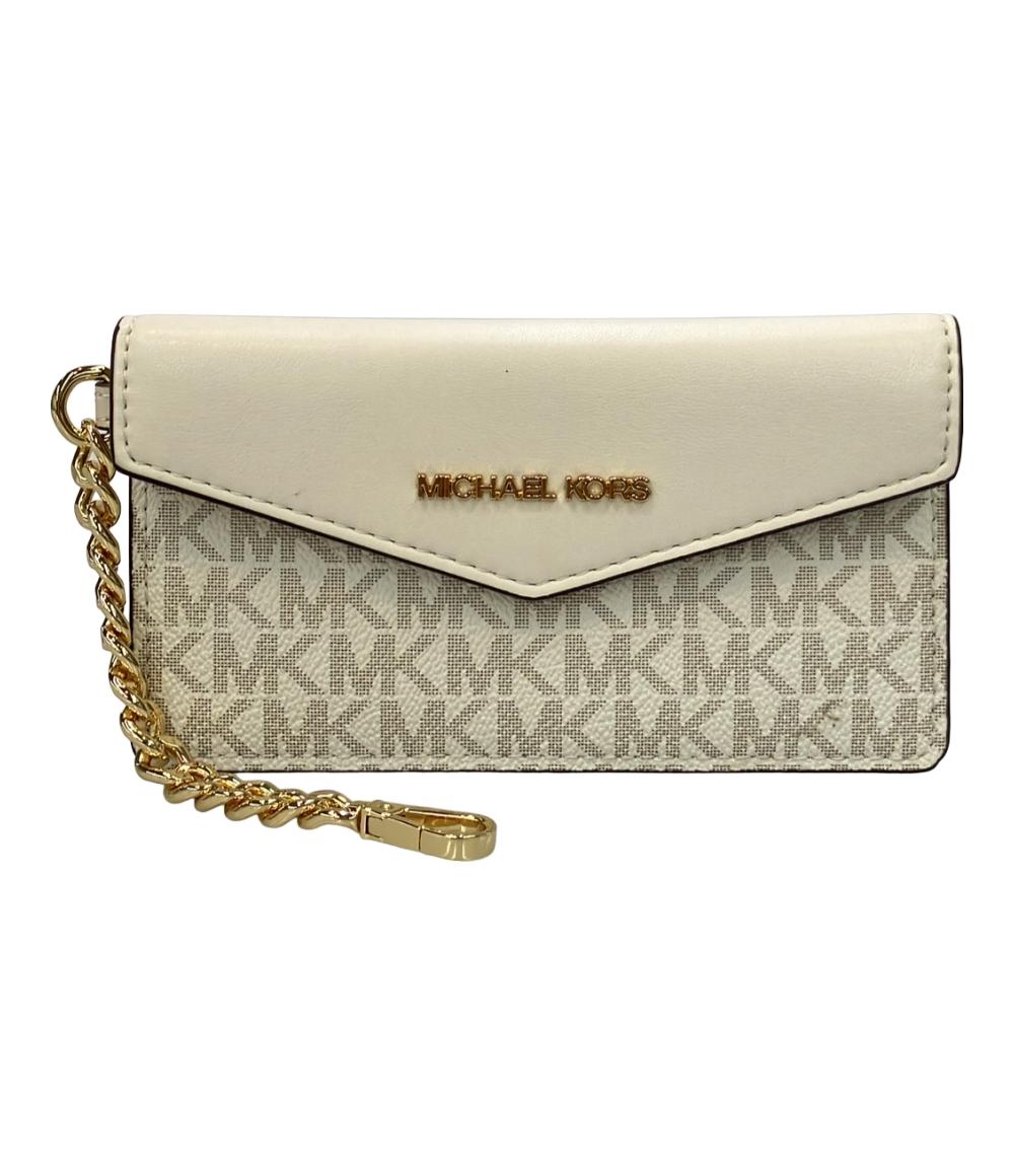 MICHAEL KORS ベージュ ポーチ マイケルコース ポーチ レディース