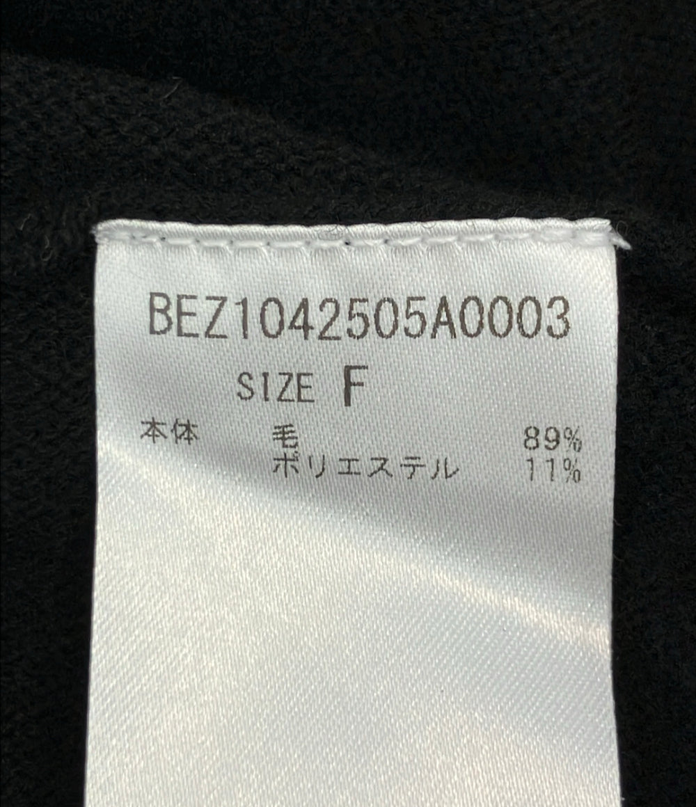 BEARDSLEY ビッグニットタートルネックワンピース BEZ1042505A0003 レディース SIZE F (M) ビアズリー