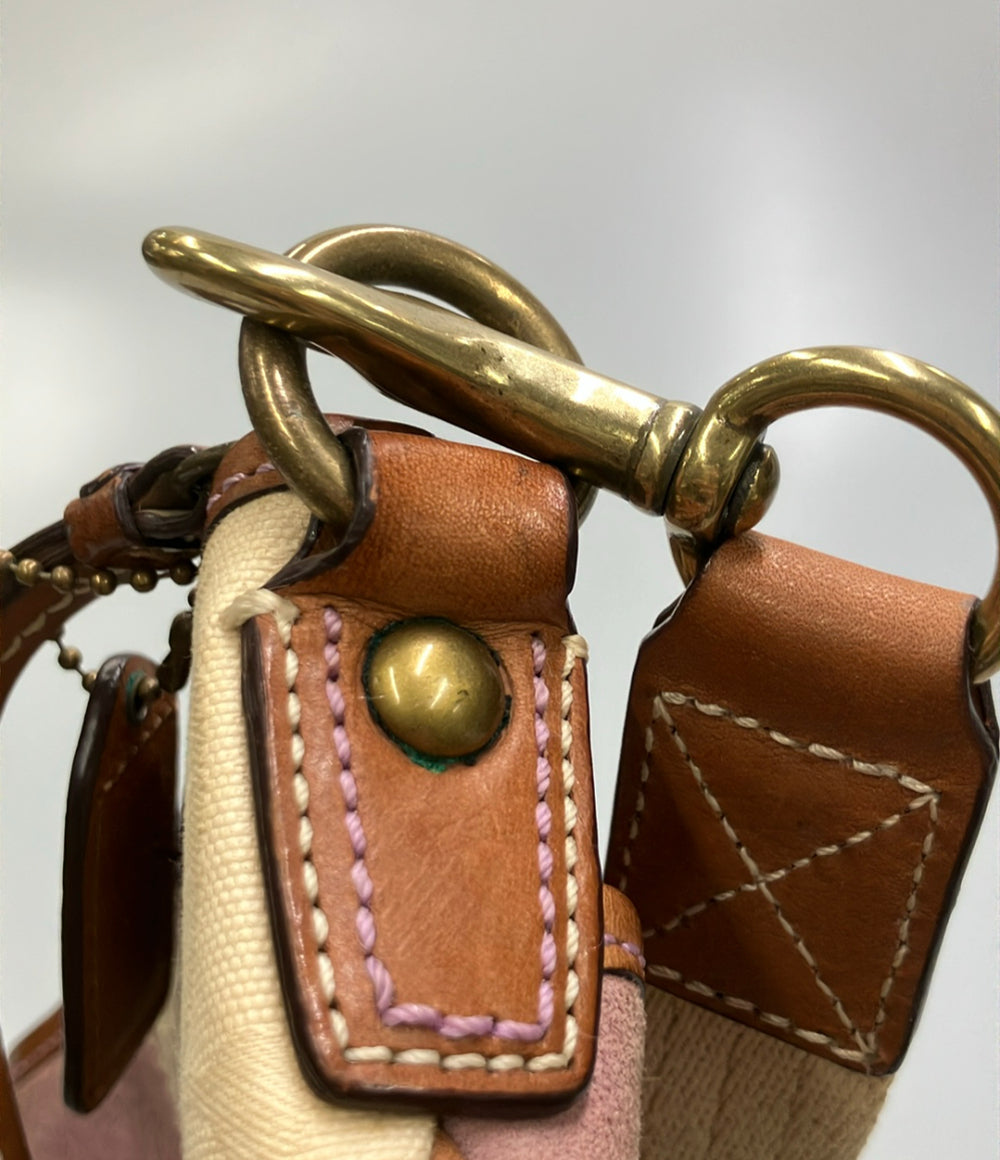 COACH ショルダーバッグ 斜め掛け パッチワーク シグネチャー 10006 レディース コーチ