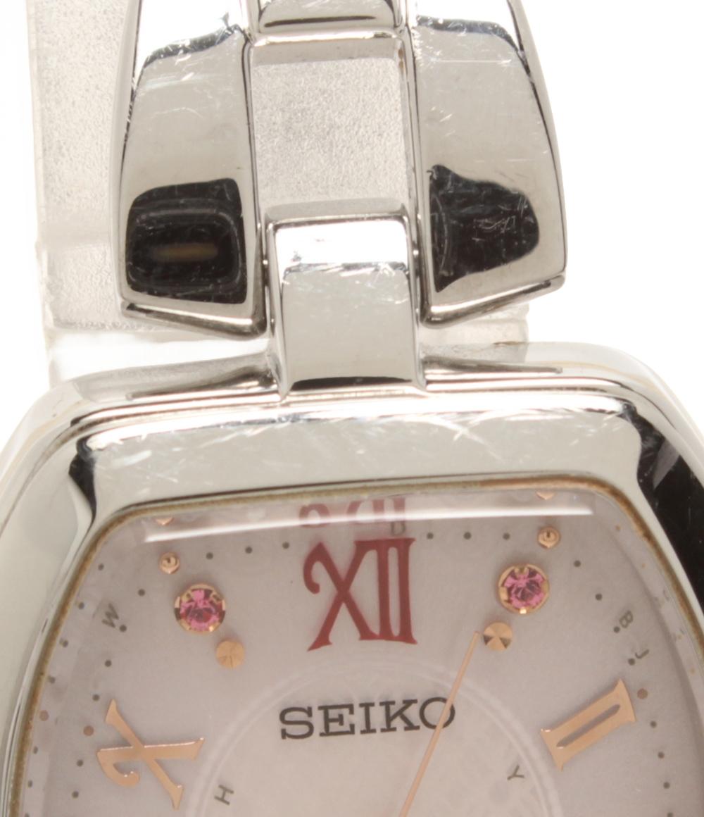 SEIKO 腕時計 ティセ TISSE ソーラー ピンク 1B21-0AH0 レディース セイコー