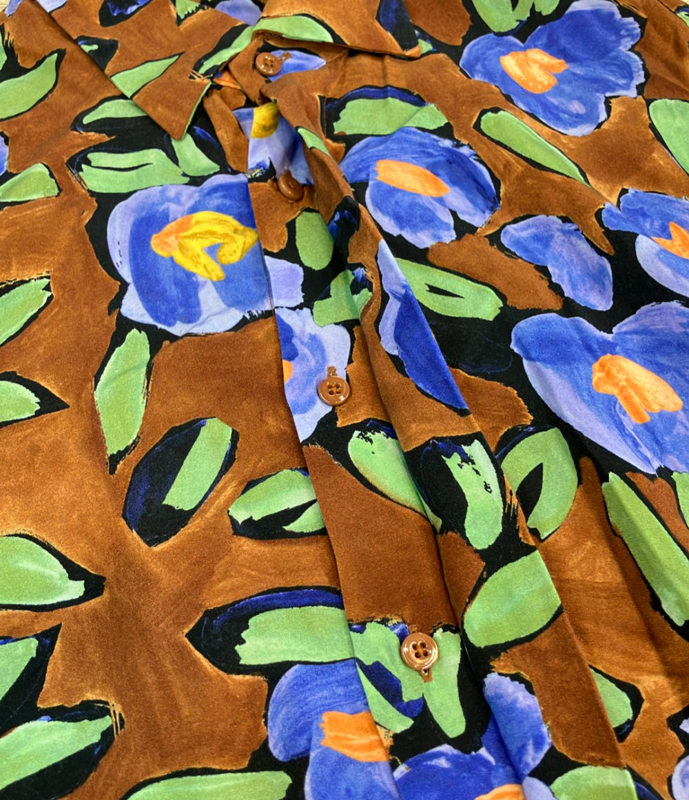 LANVIN collection 半袖シャツ 花柄 メンズ SIZE 48 (L) ランバン コレクション