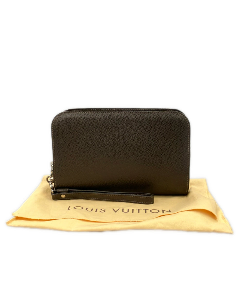 美品 LOUIS VUITTON クラッチバッグ レザー バイカル タイガ M30188 レディース ルイ・ヴィトン
