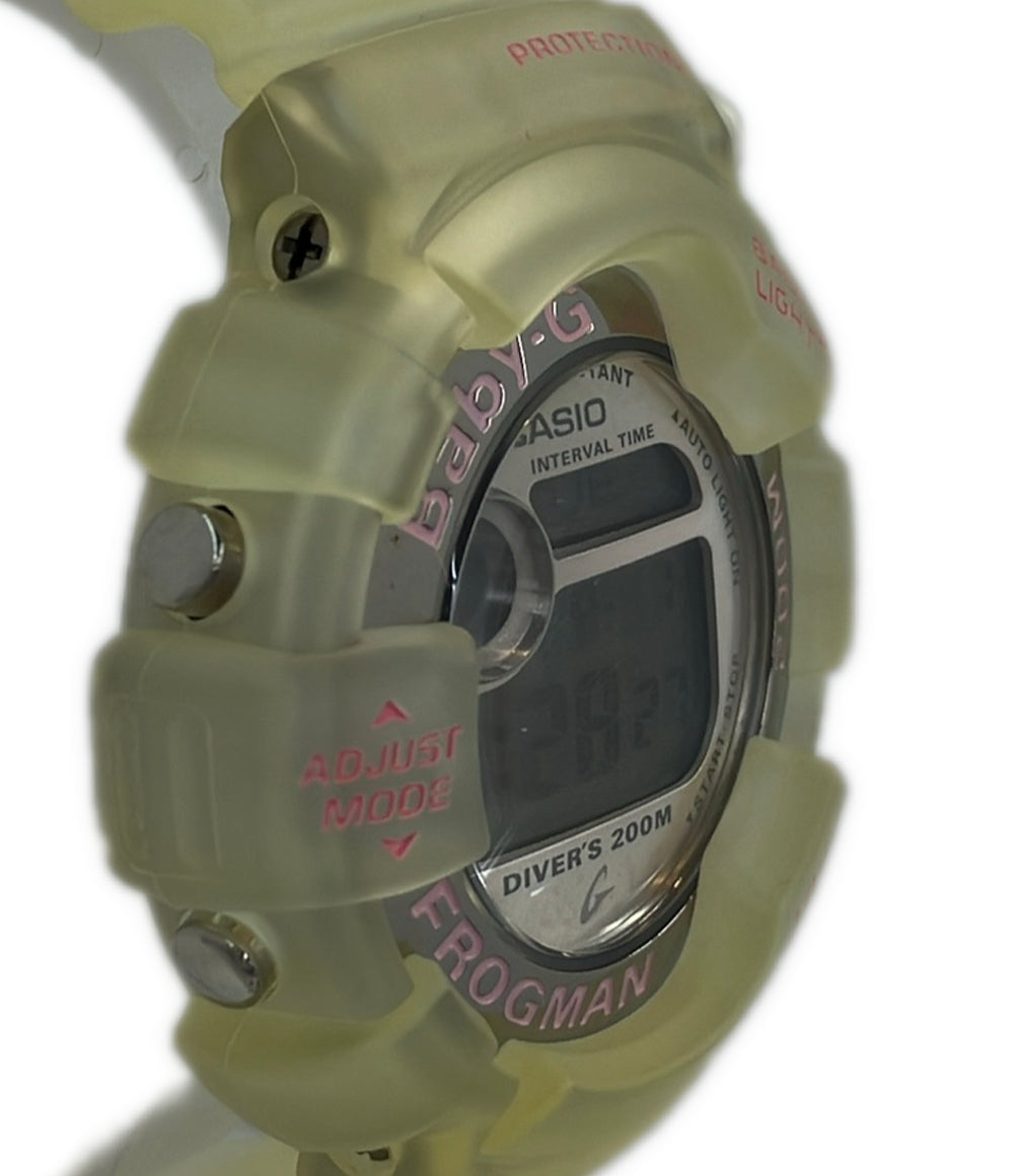 美品 CASIO 腕時計 フロッグマン Baby-G BGW-100WC レディース カシオ