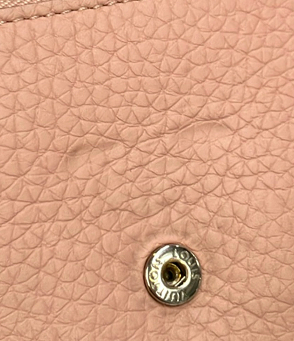 LOUIS VUITTON 三つ折り財布 ポルトフォイユ カプシーヌ M62156 レディース ルイ・ヴィトン