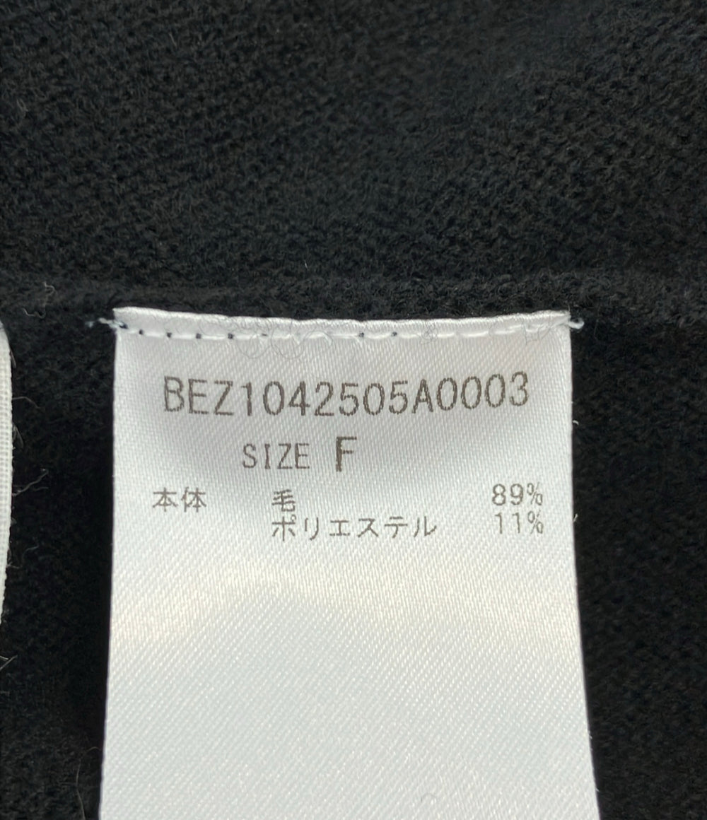 BEARDSLEY ビッグニットタートルネックワンピース BEZ1042505A0003 レディース SIZE F (M) ビアズリー
