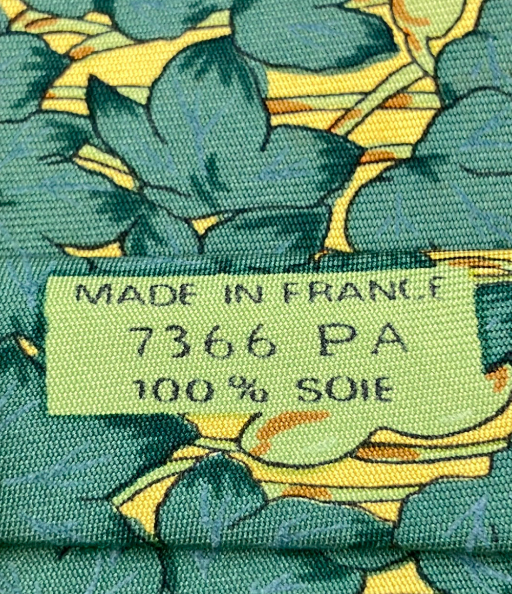 HERMES ネクタイ シルク100% 7366 PA メンズ エルメス