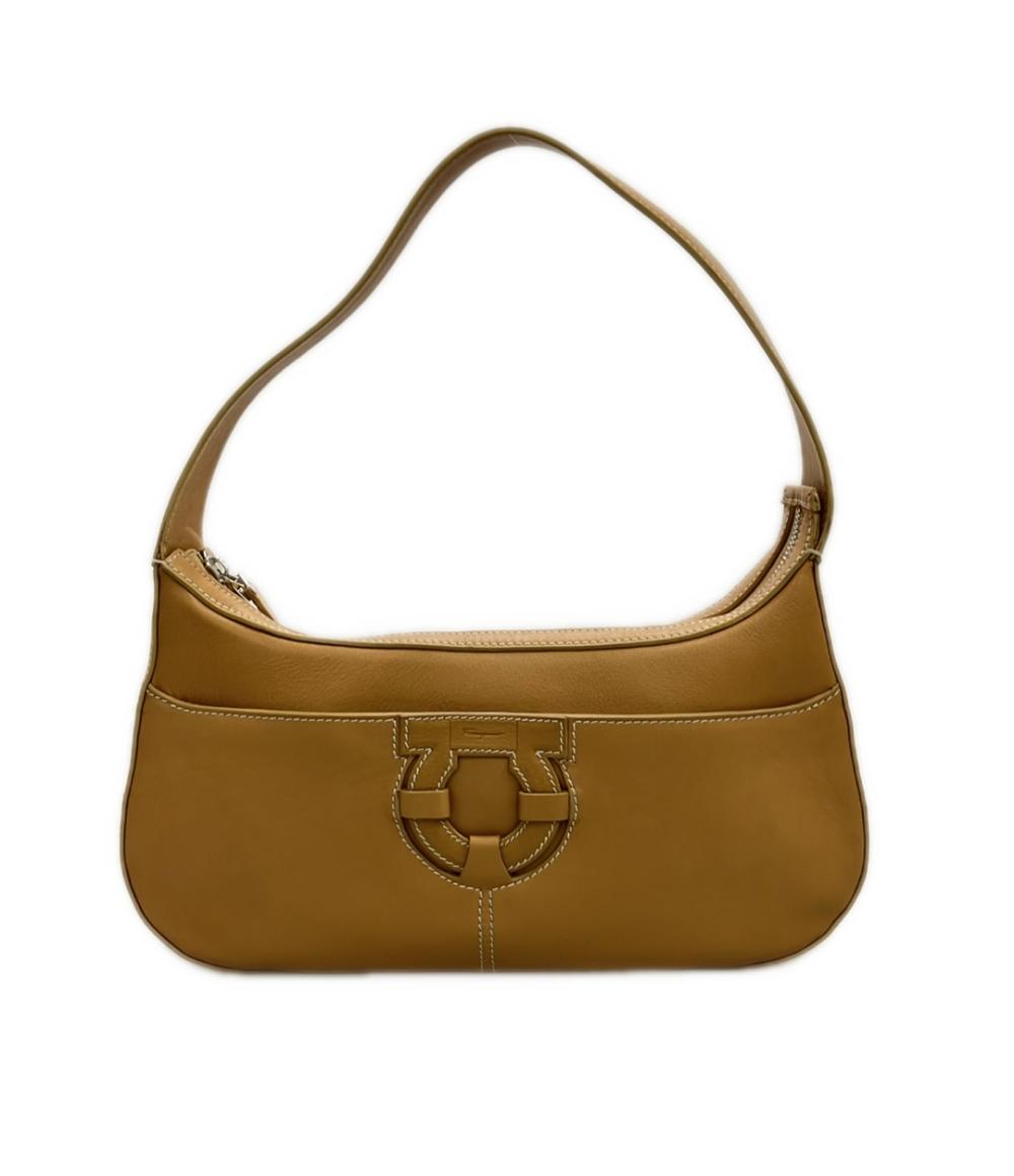 Salvatore Ferragamo ワンショルダー ホーボー ガンチーニ 極 美品 Salvatore Ferragamo サルヴァトーレフェラガモ ガンチーニ