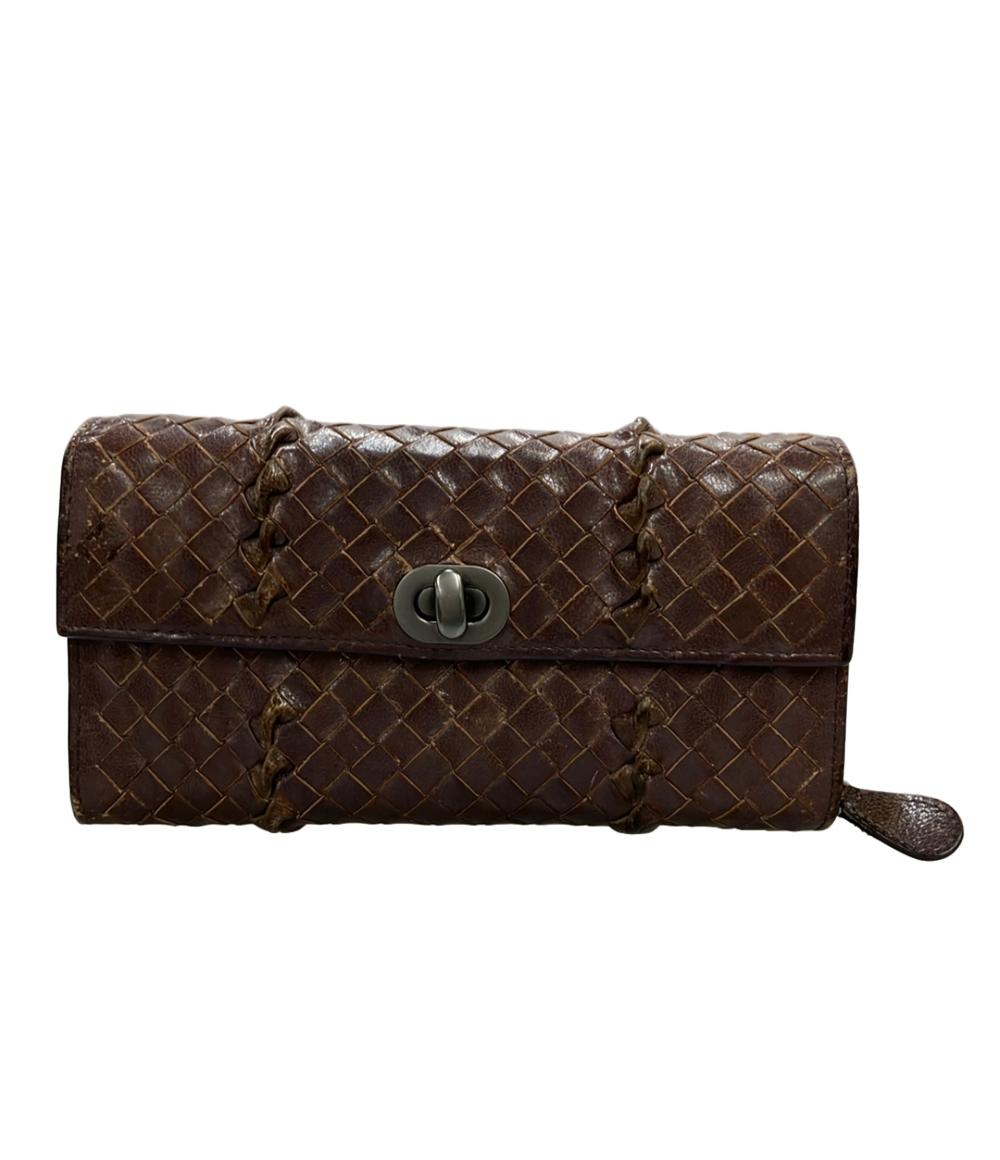 BOTTEGA VENETA 長財布 イントレチャート レディース ボッテガ