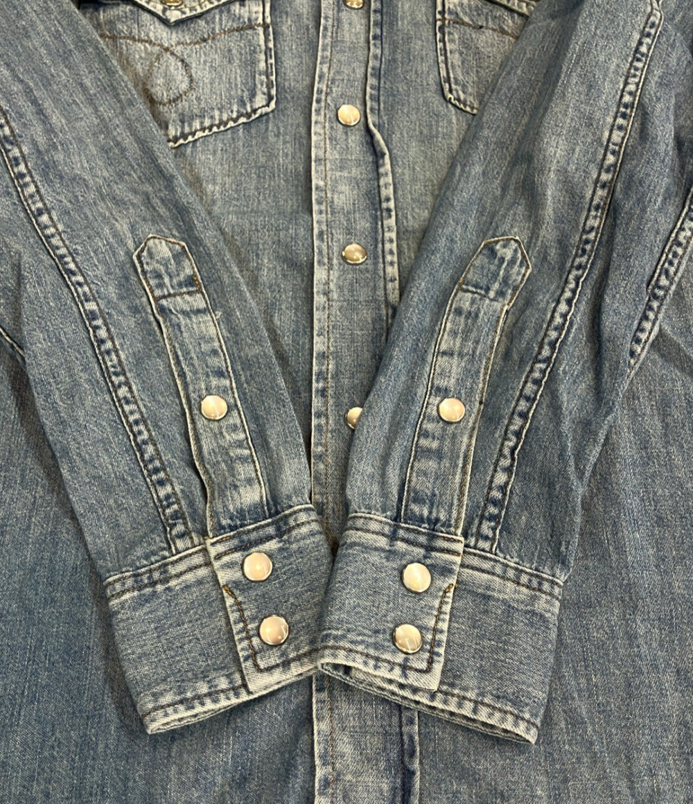 SAINT LAURENT PARIS デニムシャツ 374936 Y480G メンズ SIZE S サンローランパリ