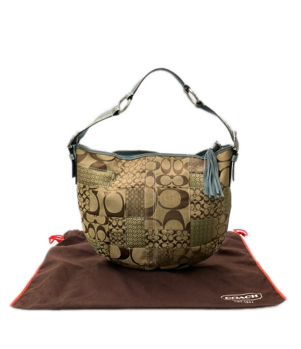 COACH ショルダーバッグ 肩掛け キャンバス シグネチャー 3688 レディース コーチ