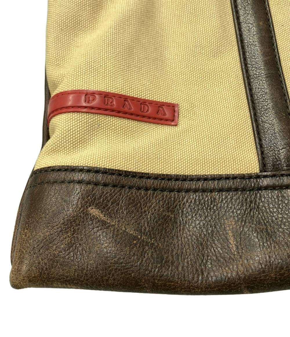 PRADA SPORTS 2WAYハンドバッグ ショルダーバッグ トートバッグ キャンバス レザー 4VA447 プラダスポーツ