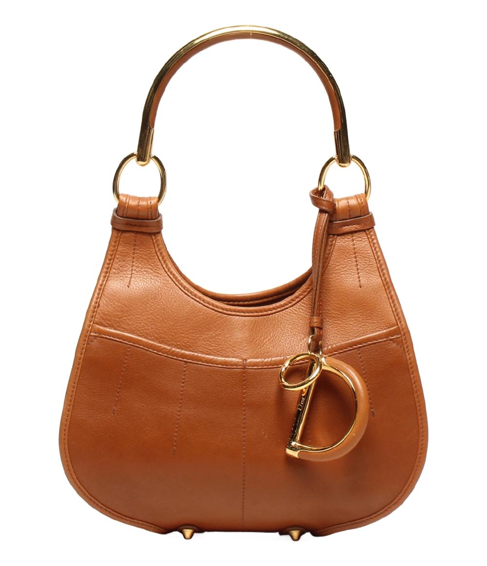 美品　Christian Dior ディオール　ハンドバッグ　肩掛け　レザー 良品】Christian Dior ショルダーバッグ 2way レザー 肩掛け