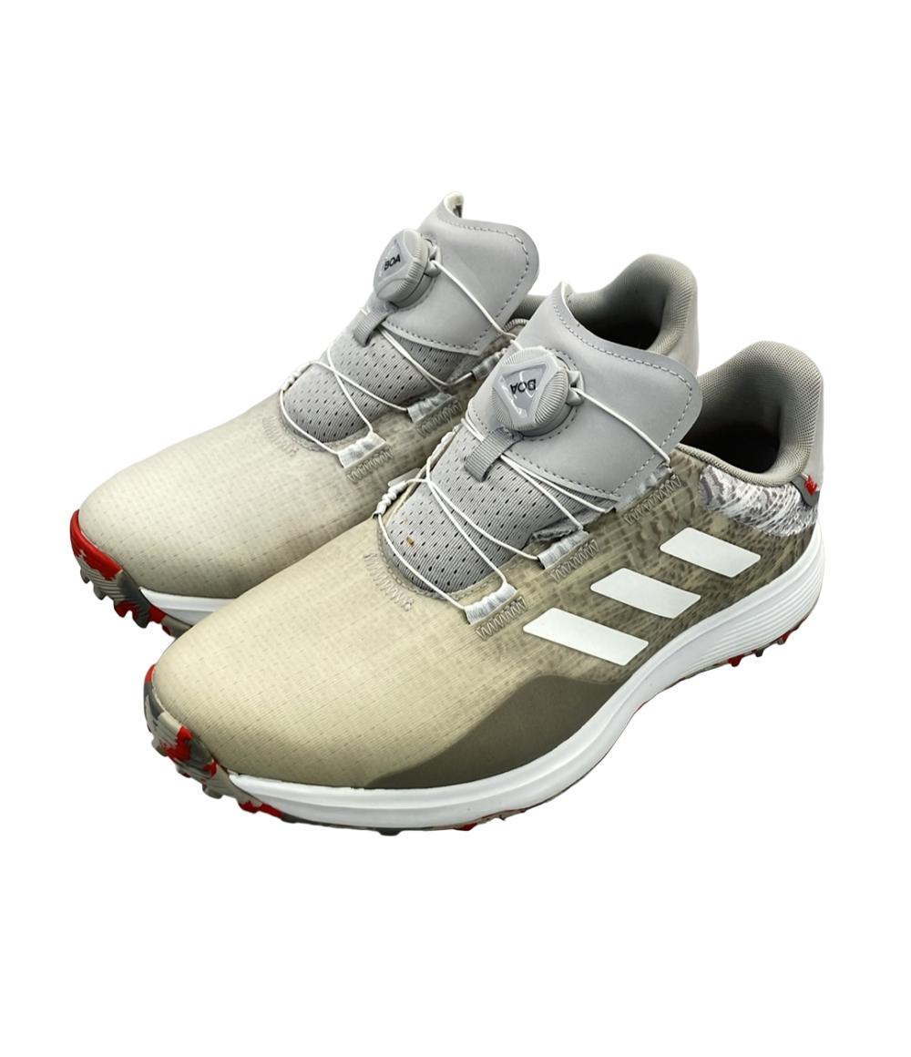 adidas ローカットスニーカー ゴルフシューズ スパイクレス GV9786