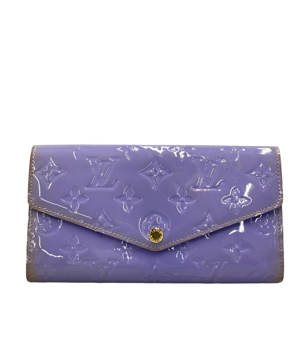 LOUIS VUITTON 長財布 ポルトフォイユ サラ ヴェルニ M90151