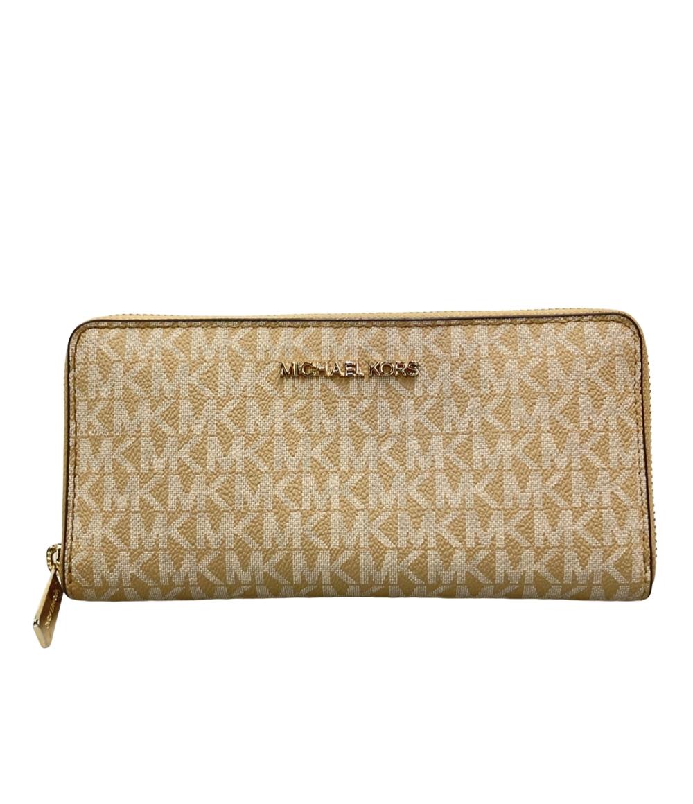 MICHAEL KORS ラウンドファスナー長財布 レディース マイケルコース