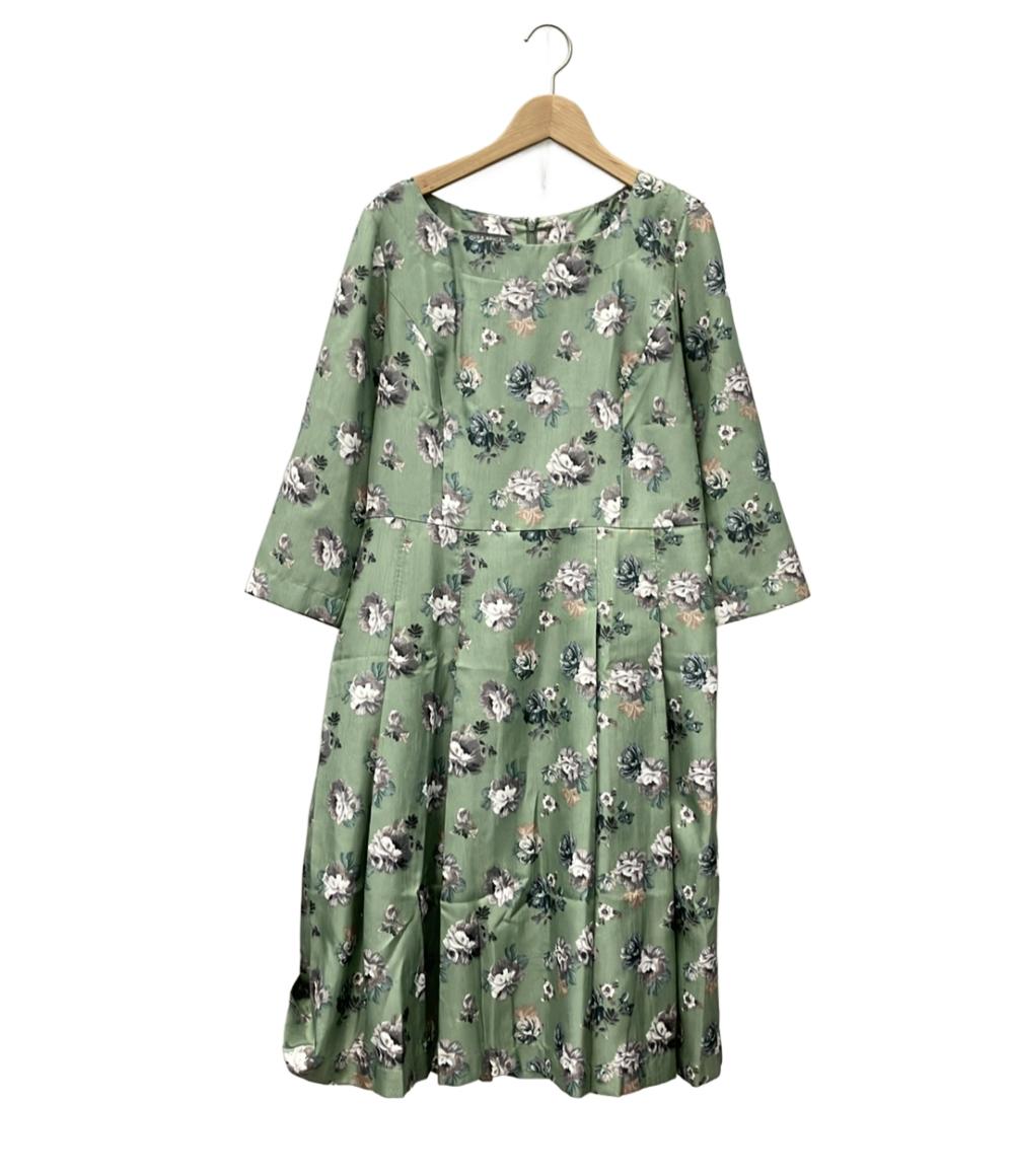 ローラアシュレイ 長袖ワンピース 花柄 レディース SIZE 11 (M) Laura