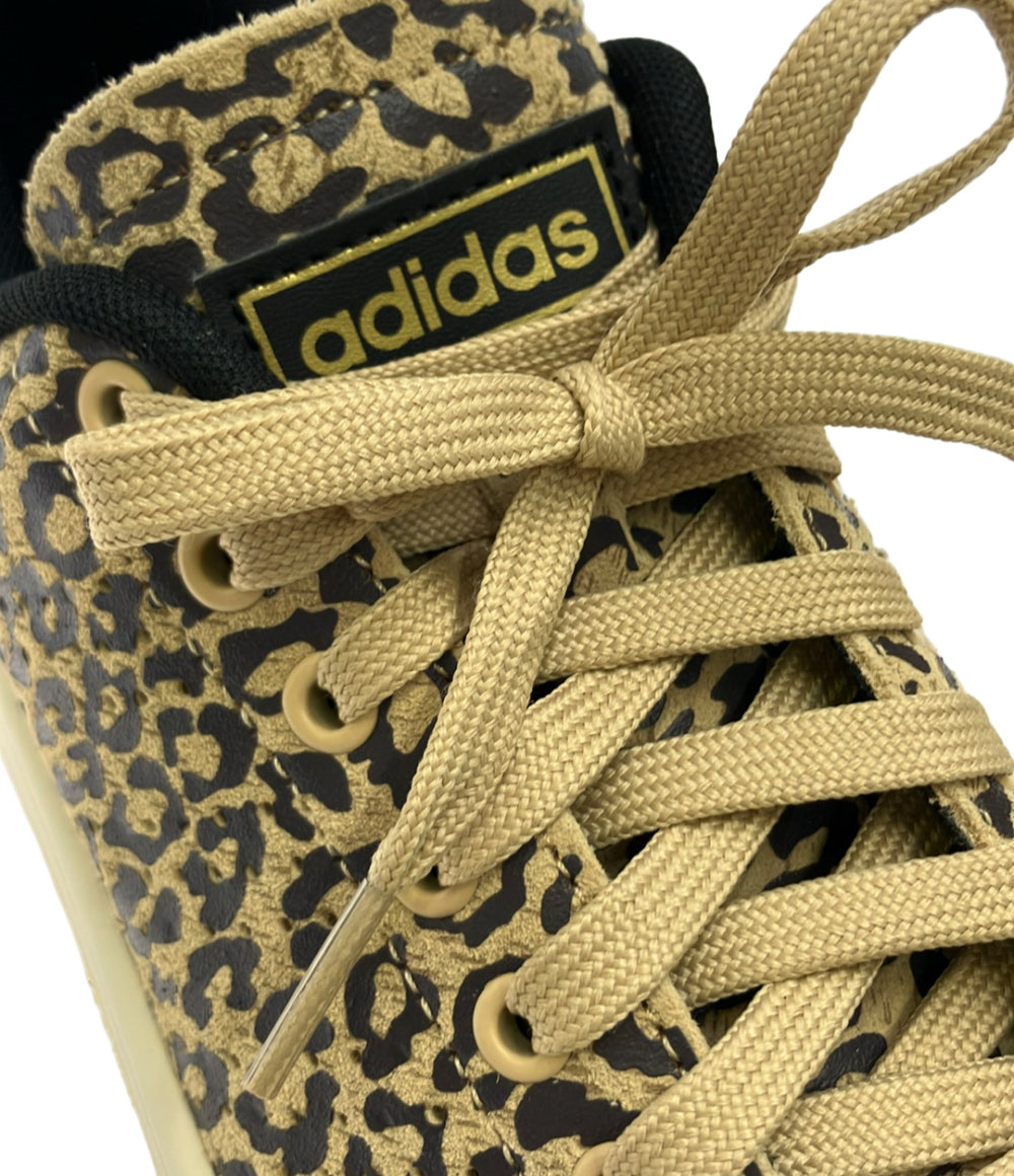 美品 adidas ローカットスニーカー レオパード柄 アドバンコート FY8957 レディース SIZE 24.0 アディダス