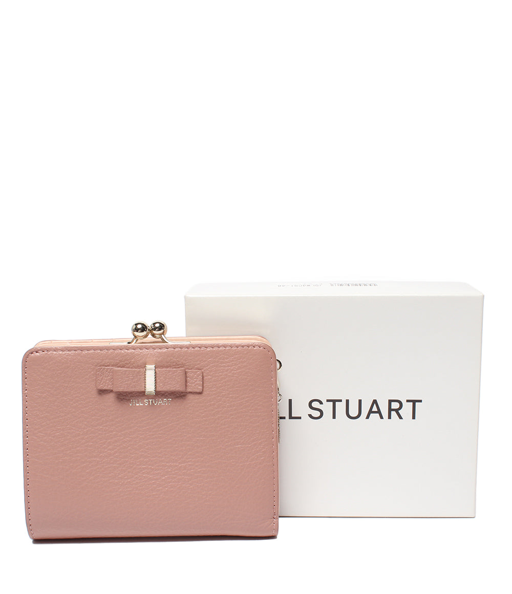 美品 JILLSTUART 二つ折り財布 がま口 レディース ジルスチュアート