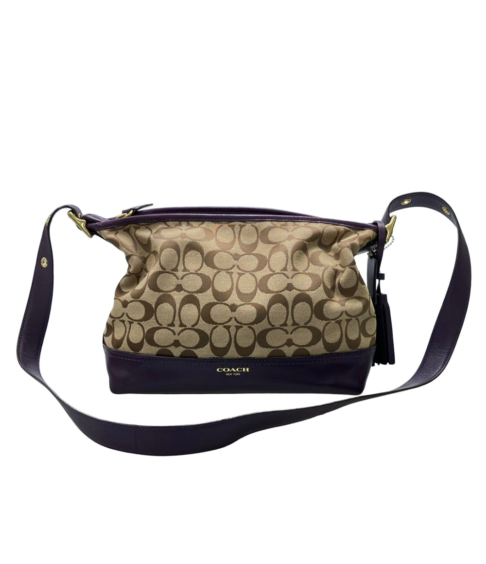 バッグレディース coach シグネチャー ショルダーバッグ COACH