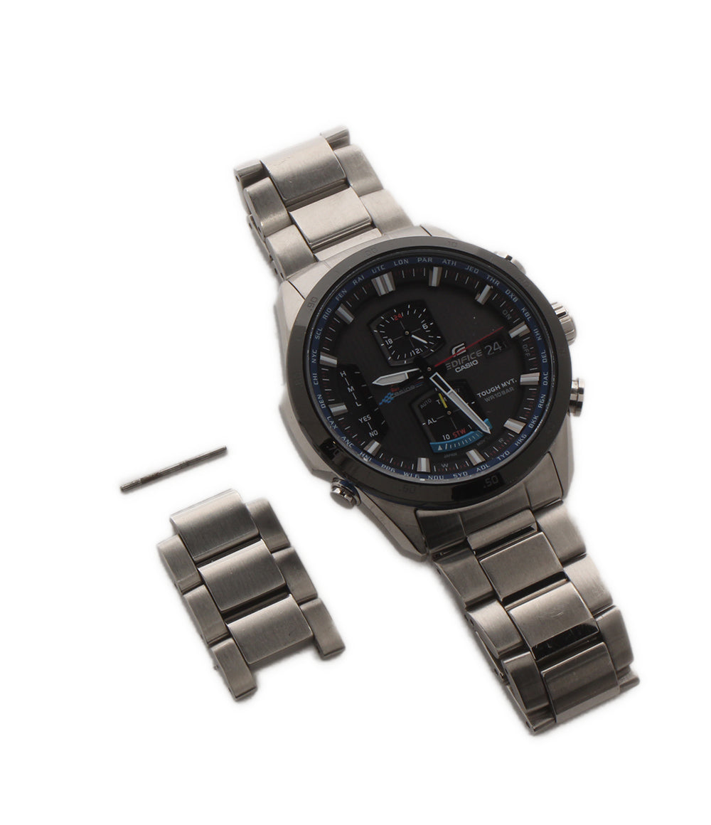 CASIO 腕時計 レッドブルレーシング 電波ソーラー エディフィス EDIFICE ソーラー ブラック EQW-A1100RB メンズ カシオ