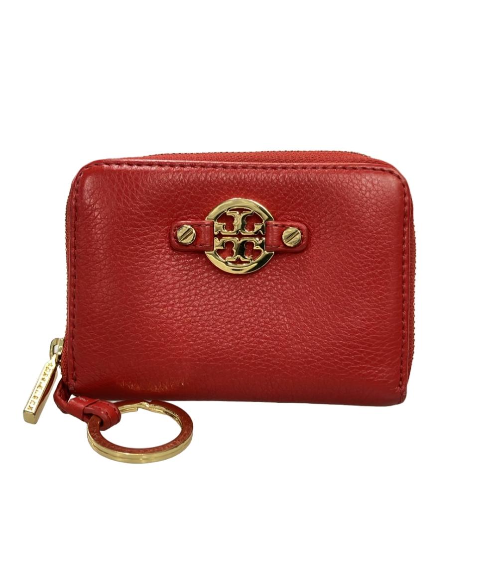 Tory Burch コインケース レザー キーリング付き レディース 
