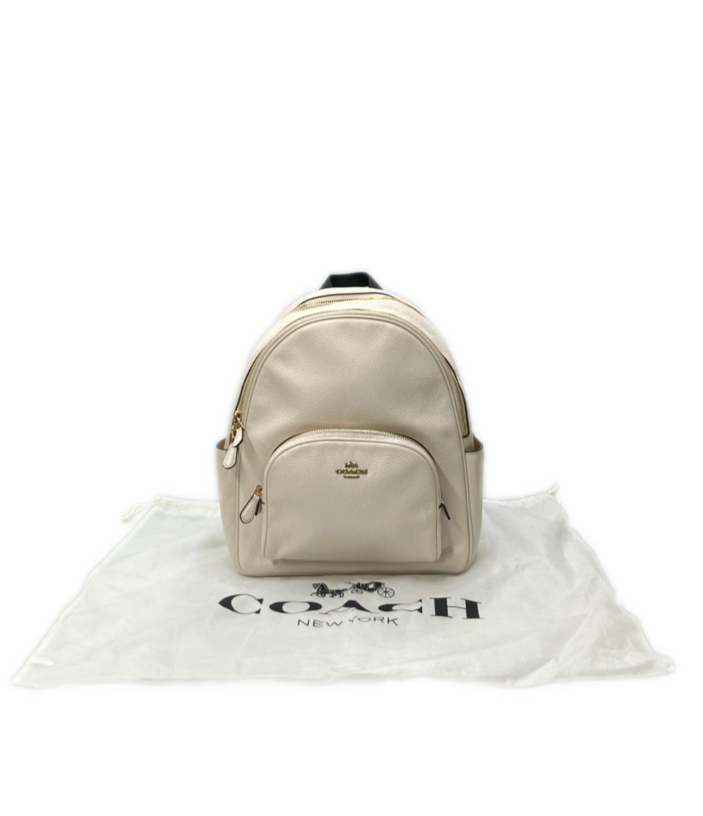COACH リュック ペブルレザー レディース コーチ