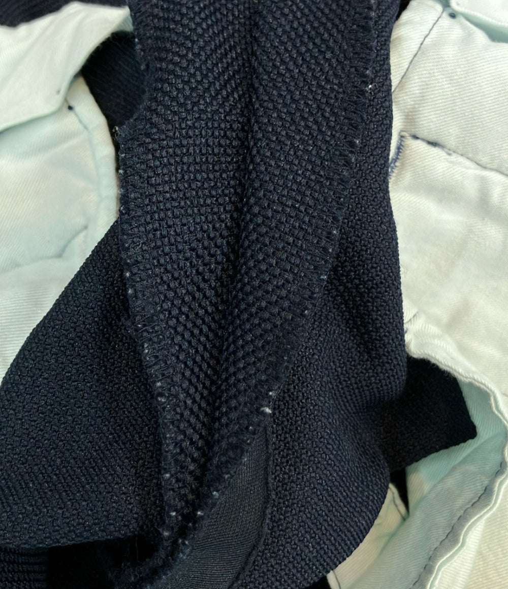 COMME des GARCONS HOMME DEUX エステルメッシュ 製品後加工 ハーフパンツ メンズ SIZE L コムデギャルソンオムドゥ