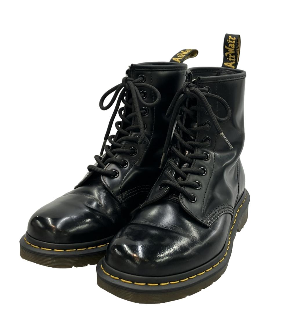 美品 Dr.Martens 8ホール レースアップシューズ ショートブーツ Dr.Martens レースアップブーツ ショートブーツ 8ホール メンズ