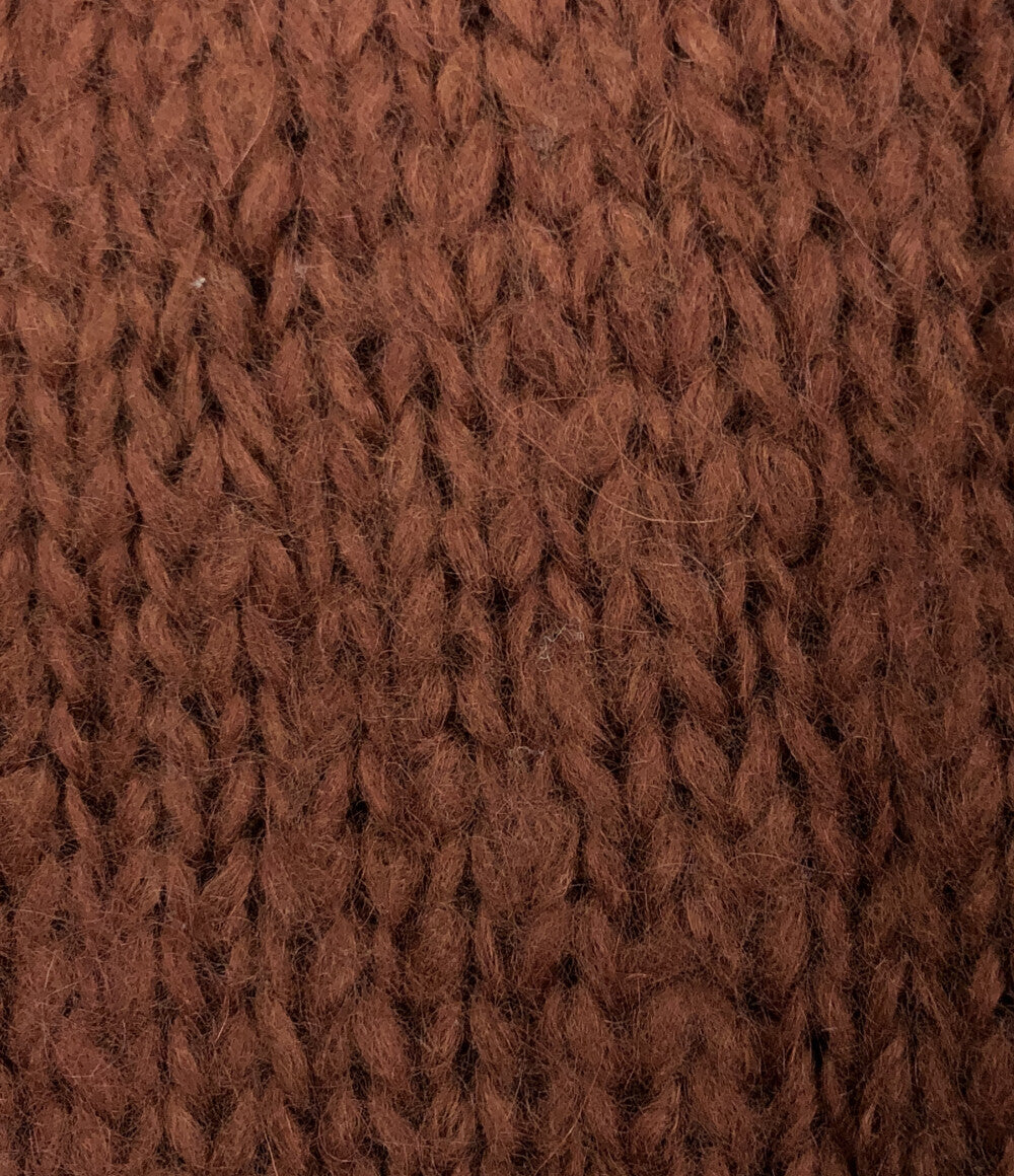 バビロン モヘア混 バックタックニット 2250010230 レディース SIZE F (M) BABYLONE