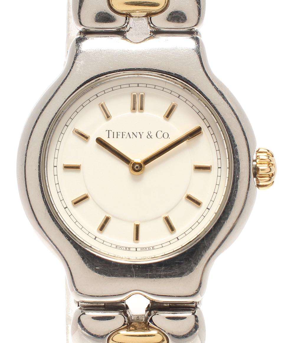 Tiffany & Co. ホワイトクォーツ時計 TIFFANY&Co. 腕時計 ティソロ Tesoro クオーツ ホワイト L0112