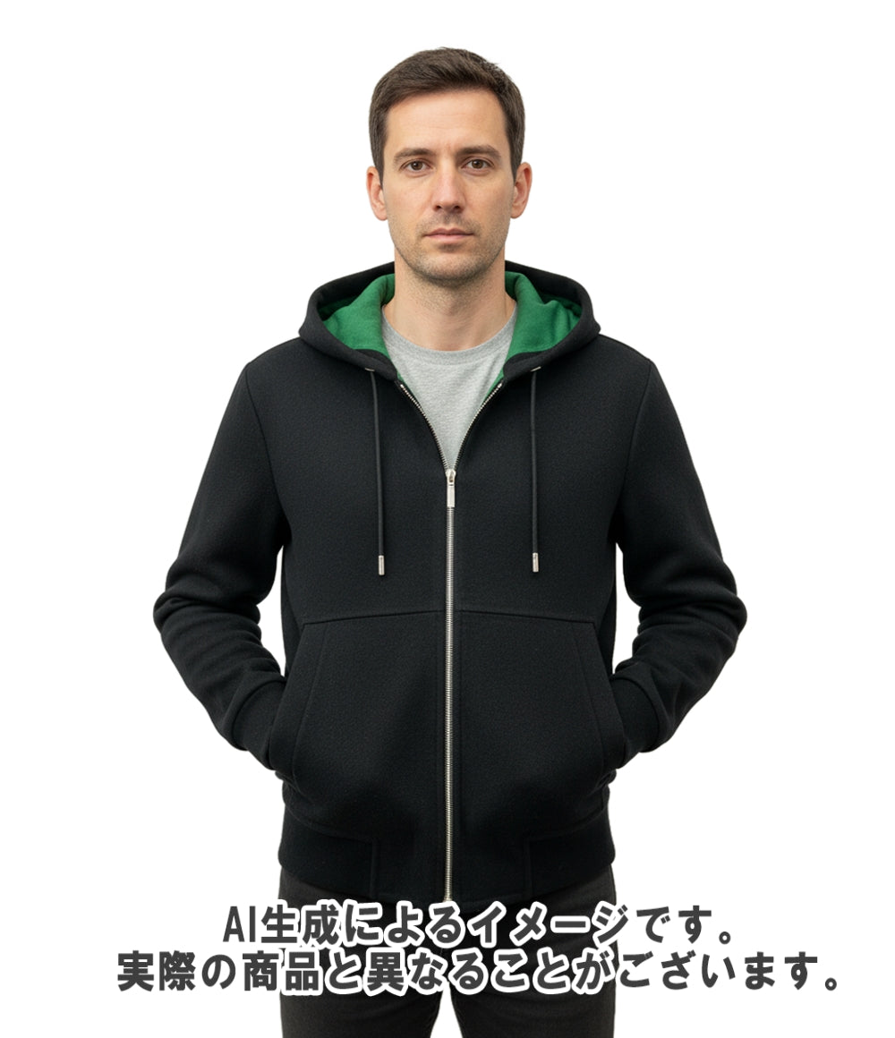 DIOR HOMME パーカー 長袖 ダブルジップ 963C430Z3840 メンズ SIZE 44 (S) ディオール・オム