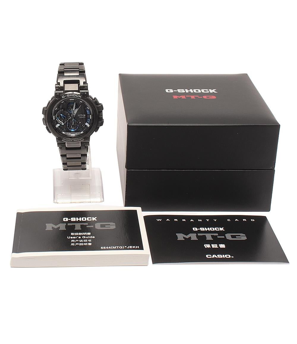 CASIO 腕時計 Bluetooth 電波ソーラー MT-G G-SHOCK ソーラー ブラック MTG-B1000 メンズ カシオ