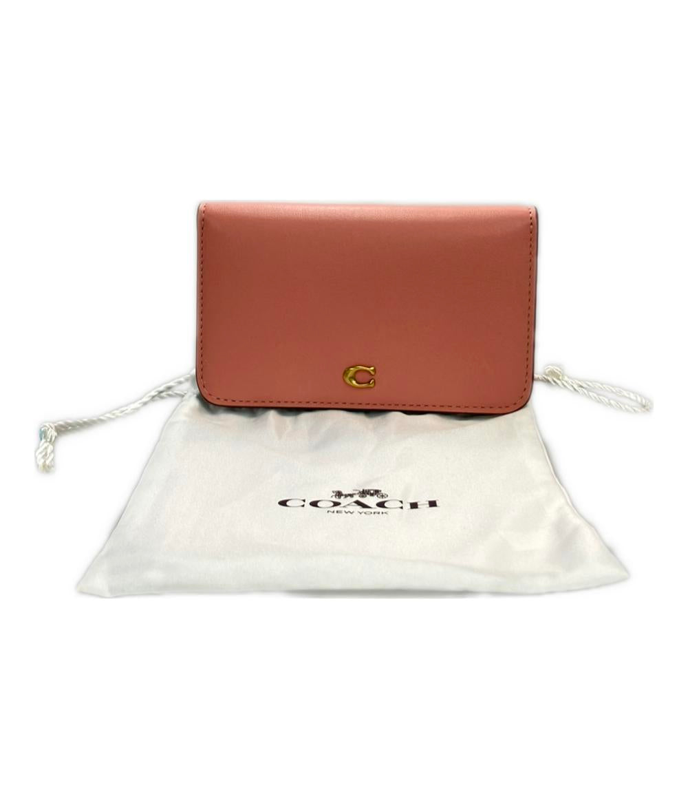 コーチ 二つ折りコインケース カードケース レザー C5358 レディース COACH