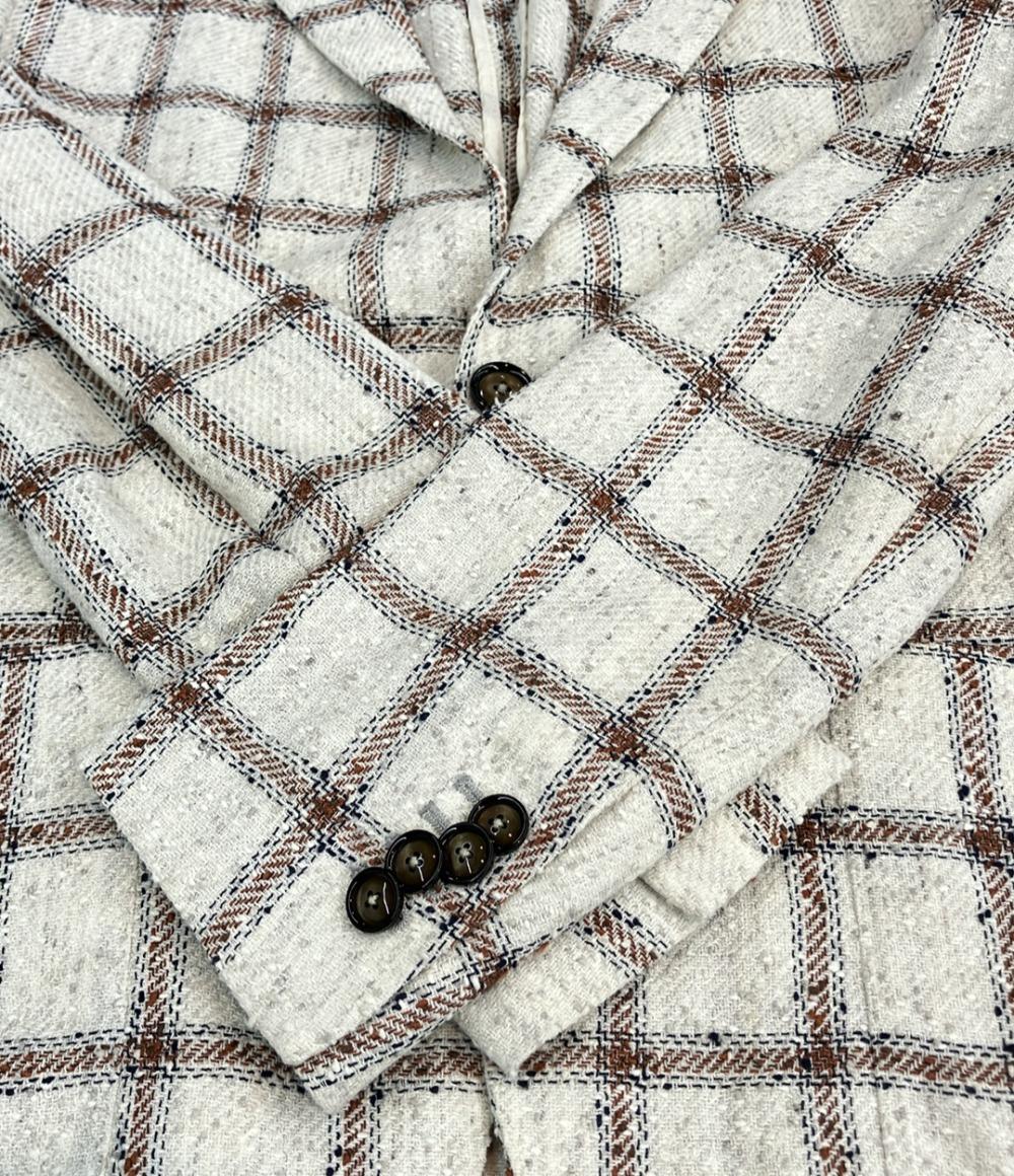 TAGLIATORE テーラードジャケット チェック柄 メンズ SIZE 48 (L) タリアトーレ