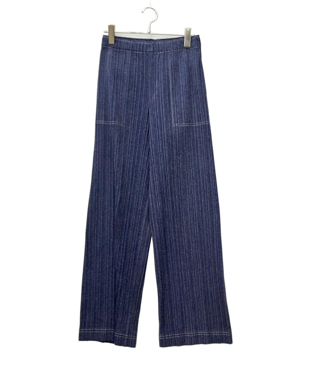 PLEATS PLEASE イージーパンツ 25AW COTTON DENIM PP53JF243