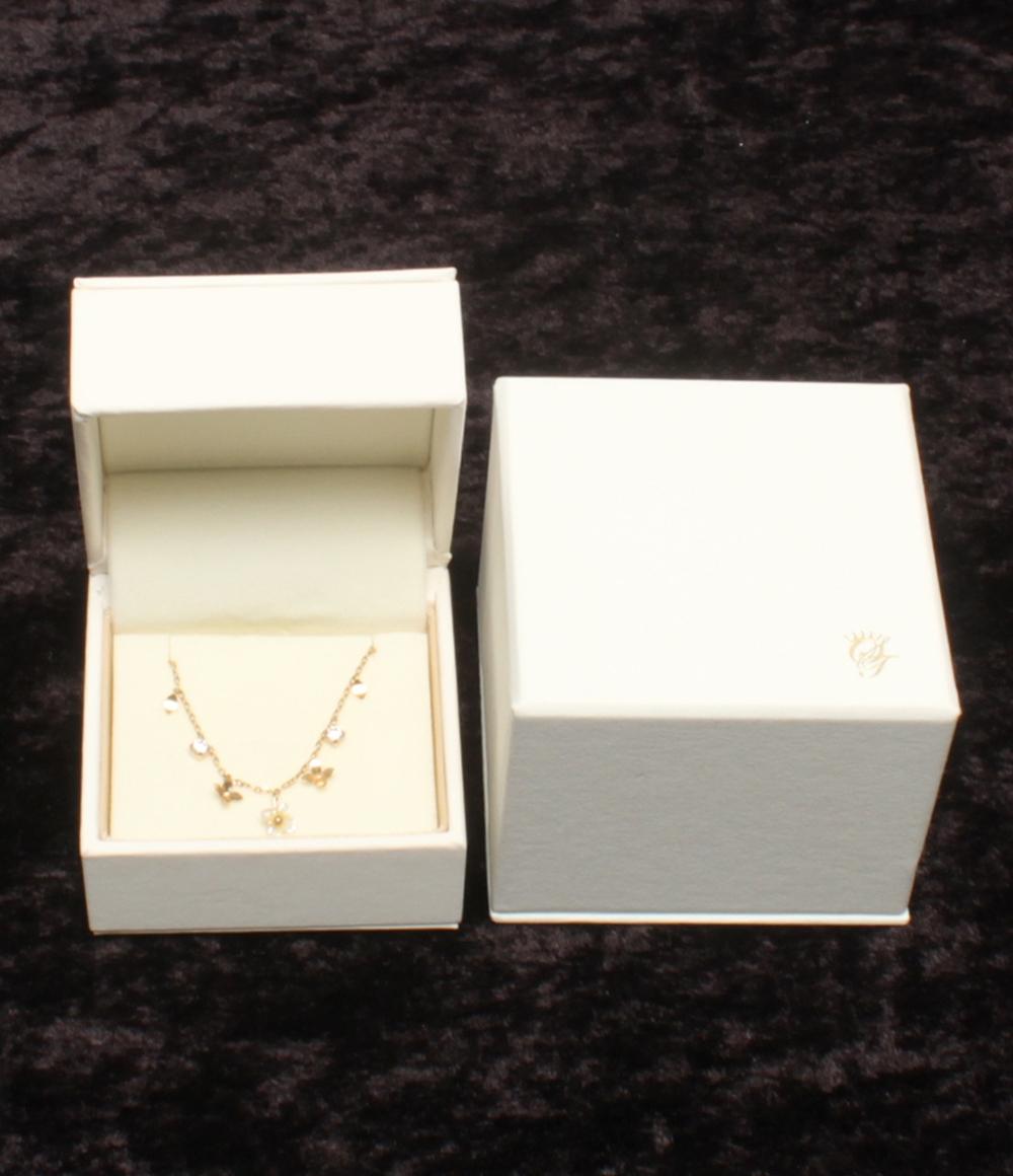 美品 Samantha Tiara ブレスレット K10 フラワーモチーフ レディース サマンサティアラ