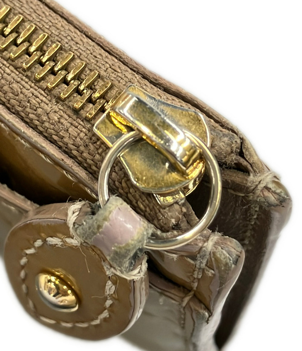 LOUIS VUITTON コインケース キーリング付き ポシェットクレ NM ヴェルニ M90215 レディース メンズ ルイ・ヴィトン