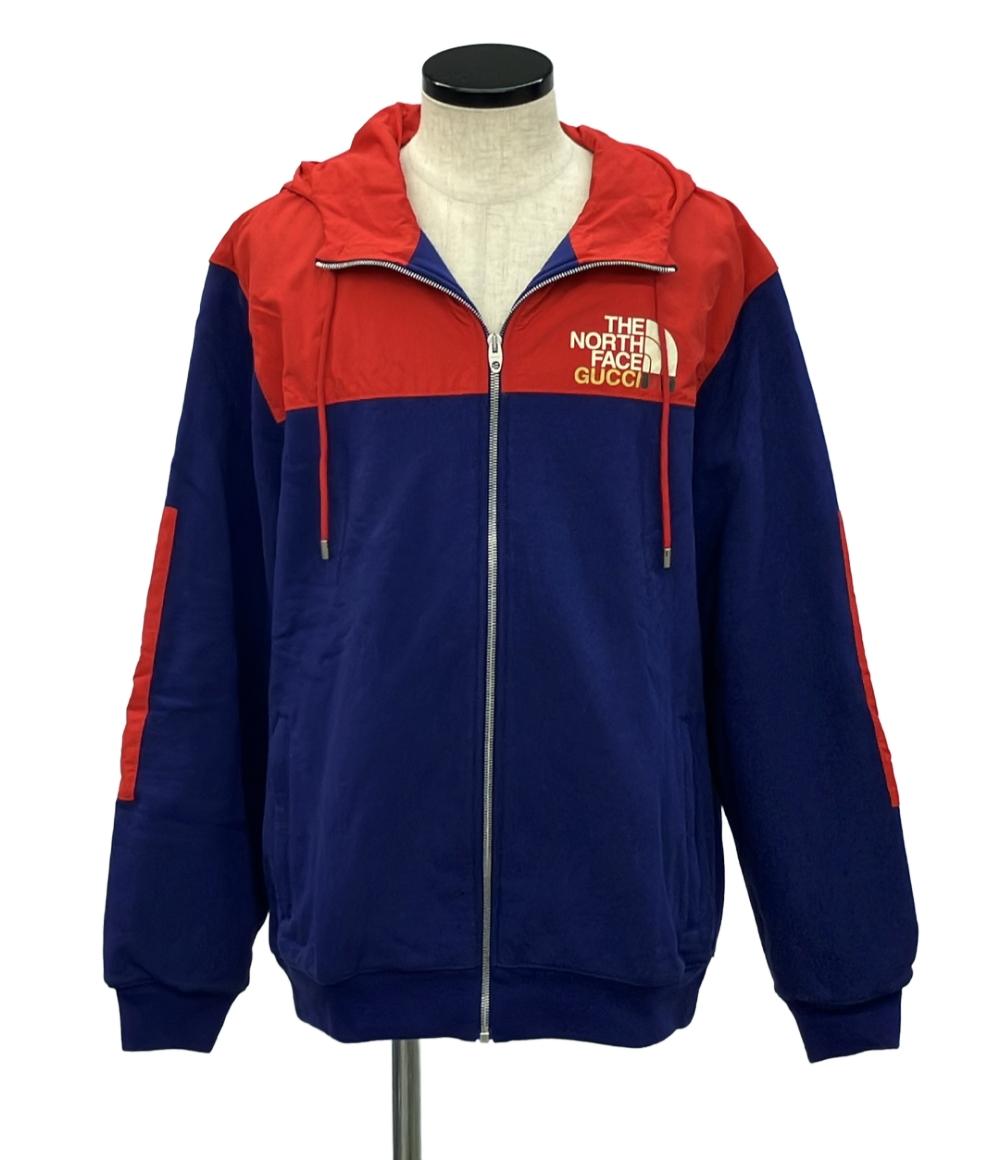 極美品★GUCCI・レディース GG総柄 スター刺繍 ナイロンパーカー(S相当) 極美品☆GUCCI・レディース GG総柄 スター刺繍 ナイロンパーカー