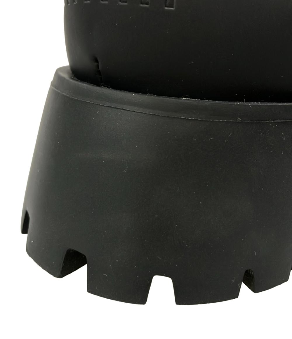 美品 emmi ニットショートブーツ eco ニットブーツ 13WGS254501 レディース SIZE 24.0 エミ