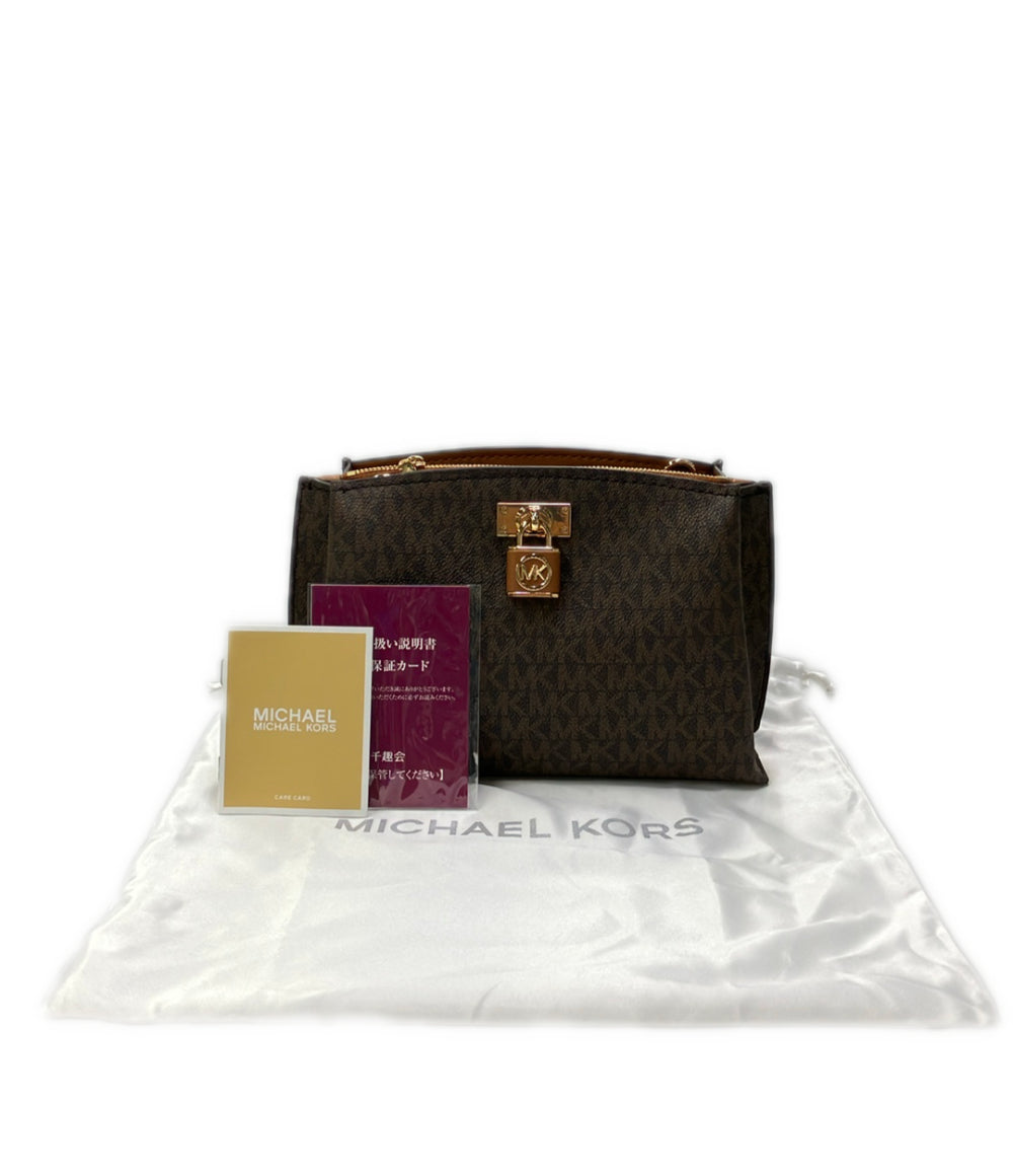 美品 MICHAEL KORS ショルダーバッグ 斜め掛け 30S3GR0M2B レディース マイケルコース