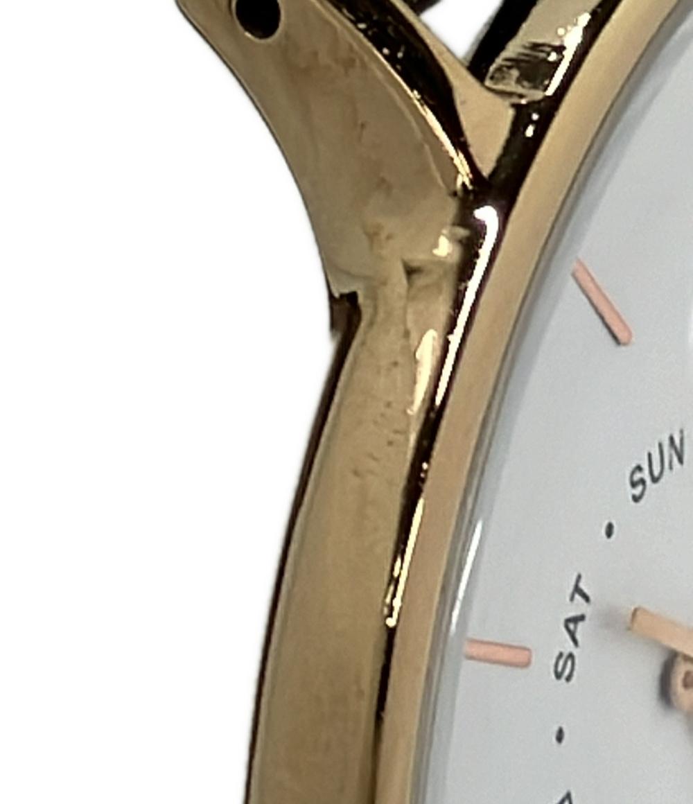 ADEXE 腕時計 クオーツ ホワイト レディース メンズ アデクス