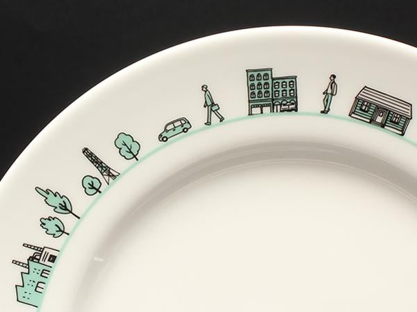 美品 ティファニー プレート 皿 19cm 三菱電機 100周年記念 アニバーサリー TIFFANY&Co.