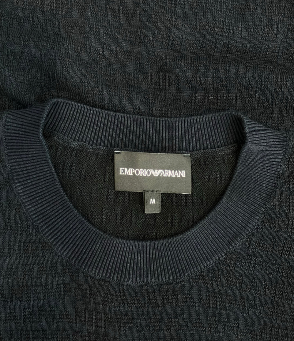 Emporio Armani 半袖ニット メンズ SIZE M エンポリオ・アルマーニ