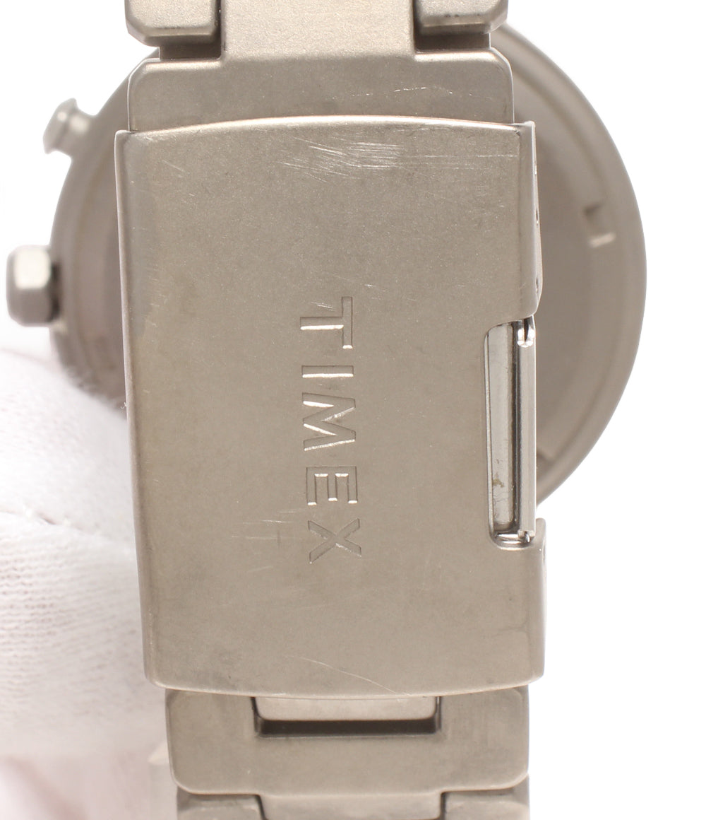 TIMEX 腕時計 クオーツ シルバー レディース メンズ タイメックス