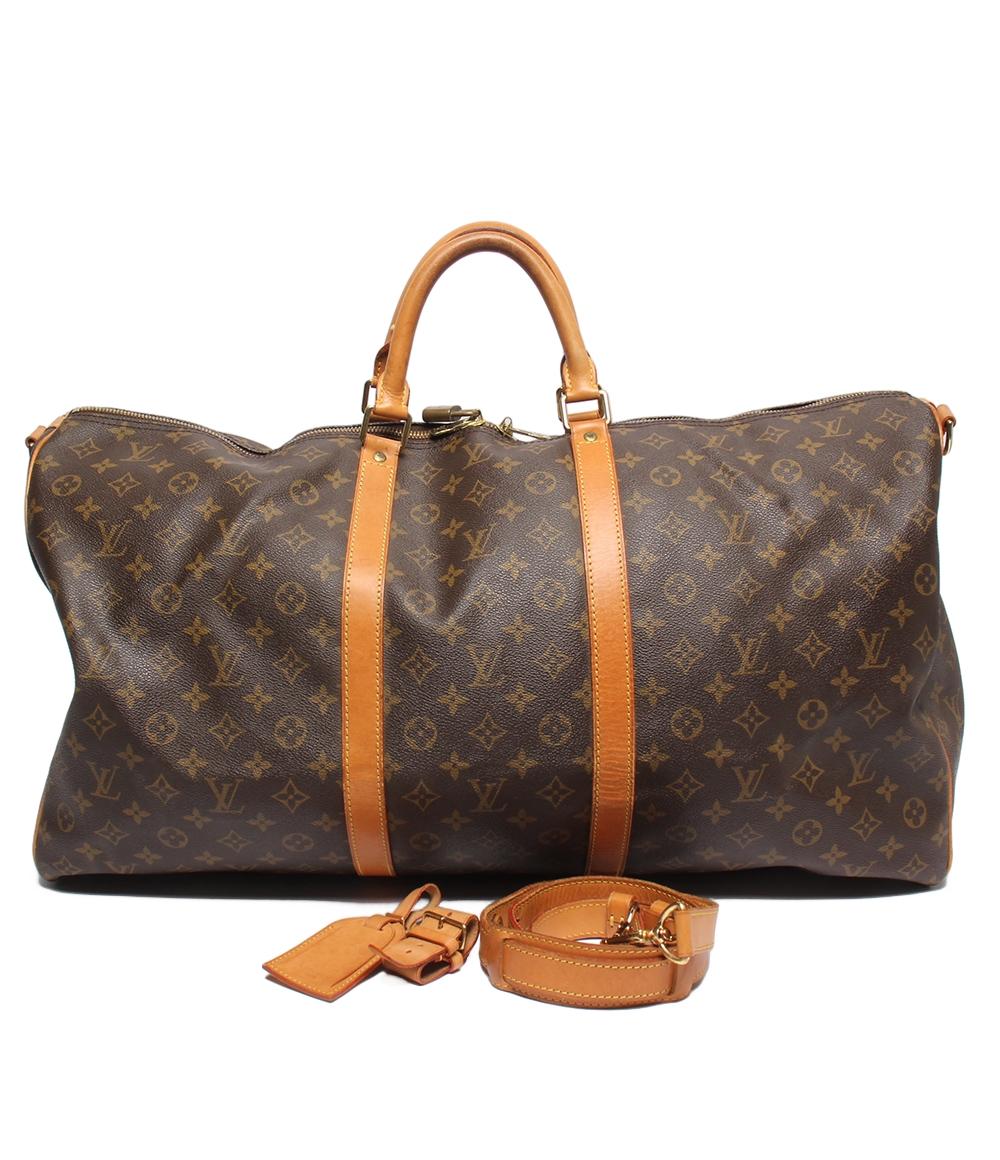 LOUIS VUITTON 2way ボストンバッグ ショルダーバッグ 斜め掛け キーポル バンドリエール60 モノグラム M41412 レディース メンズ ルイ・ヴィトン