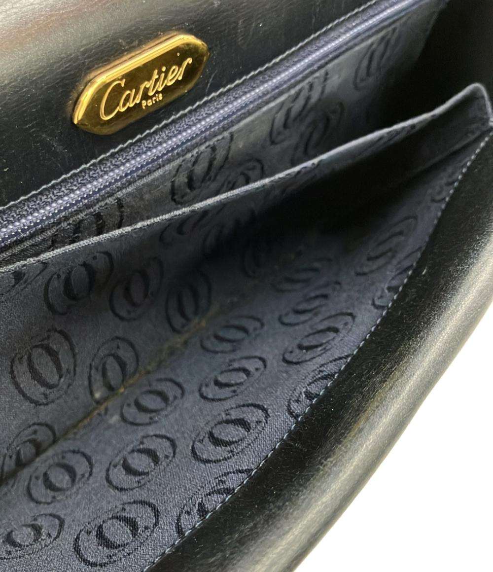 Cartier ショルダーバッグ 斜め掛け サファイアライン レディース カルティエ